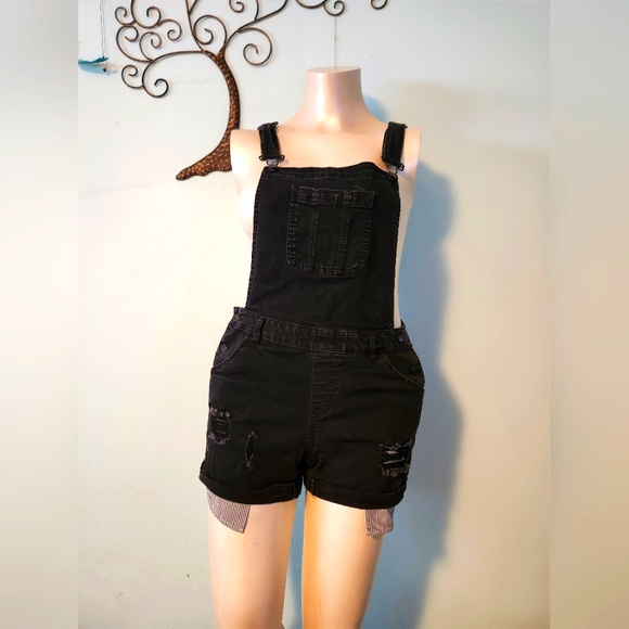 Wax Jean Pants - Cut off overalls